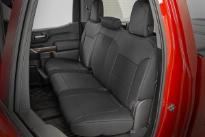 Chevrolet Silverado 1500 Seat Covers - Front + Rear - Rough Country - Neoprene - '19-'24